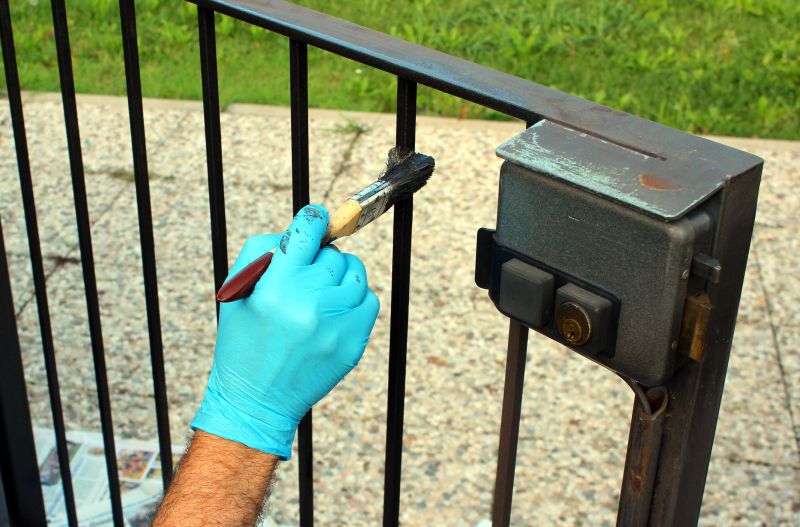 Metal Gate Repair detail